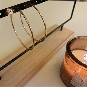 gold top shop big hoop earrings